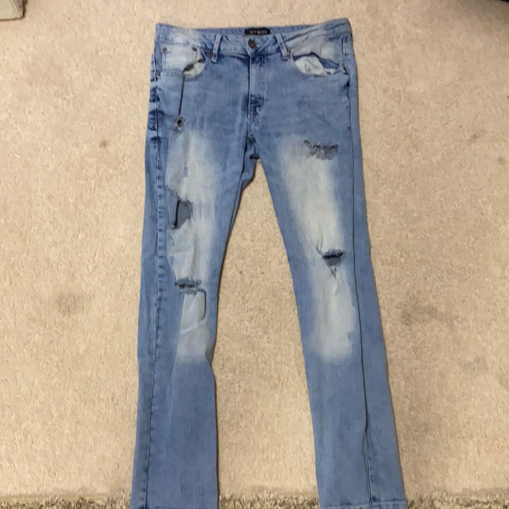 Denim Ripped Jeans